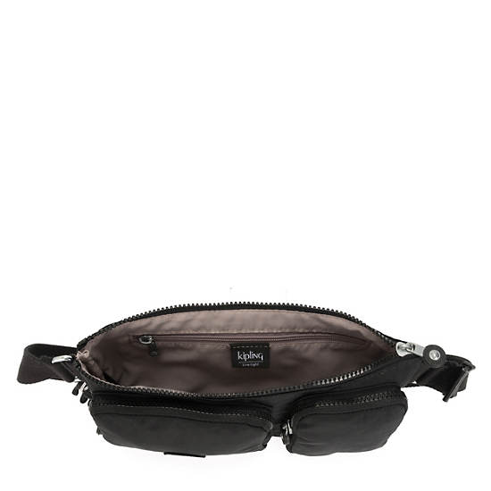 Kipling Presto Up Waist Pack Bags Black Noir | AU 2166HA